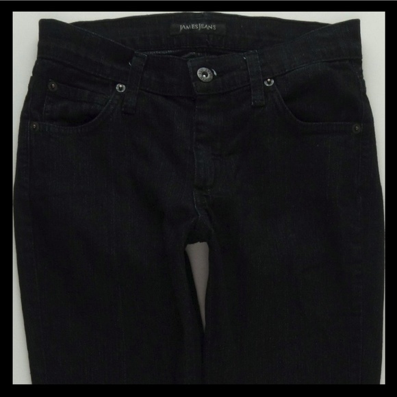 SOLD James Jeans Twiggy Black Cat Skinny Womens 25 #346 - Picture 4 of 9